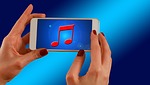music, smartphone, application
