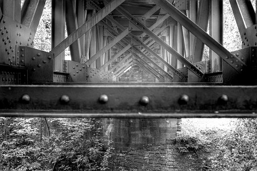 Brug, Stal, Bouw, Architectuur, Gebouw