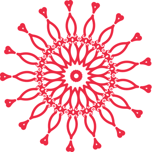 Free mandala pattern ornament vector