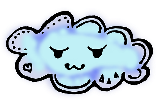 Sky, Blå, Vejr, Tegning, Stormskyer