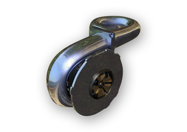 Free turbine ventilation drive illustration