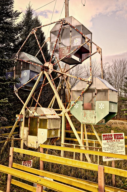 Free Ferris Wheel Abandoned photo and picture