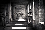 lost places, model, leave