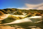 dunes, north sea, beach