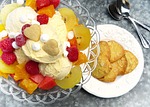 ice cream sundae, ice, ice cream