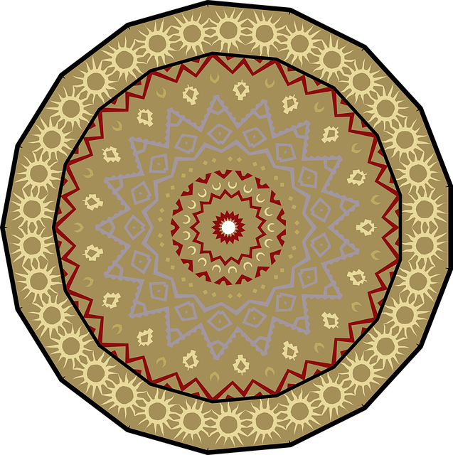 Free mandala art ornament illustration