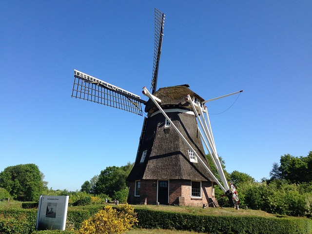 Free Drenthe Mill photo and picture
