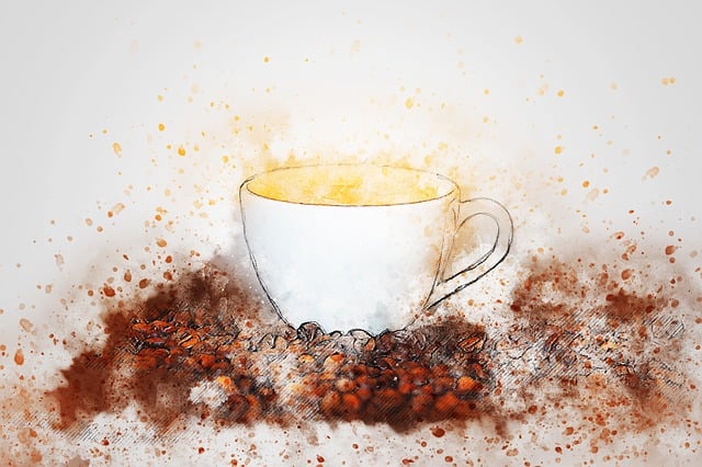 Free coffee cup drink illustration