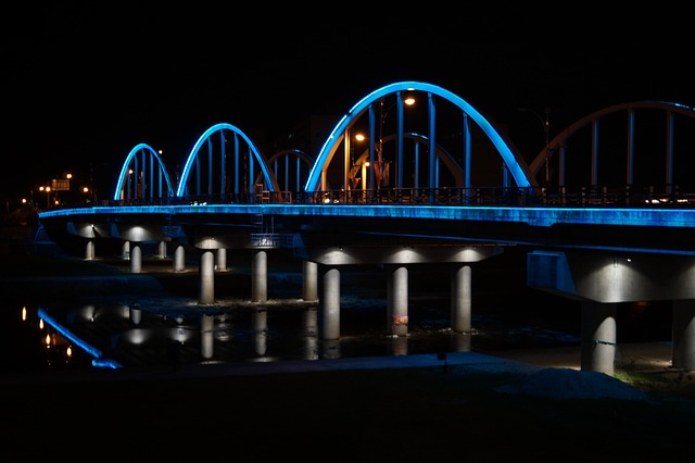 Free Bridge Lights photo and picture