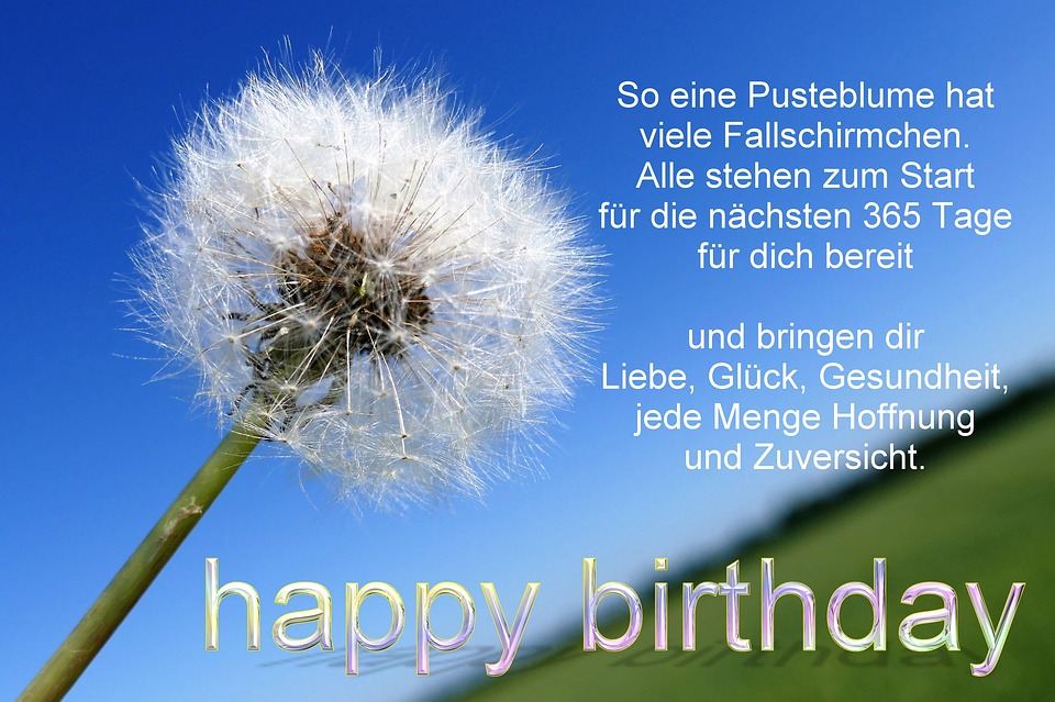 Geburtstag Geburtstagsgru Kostenloses Bild Auf Pixabay