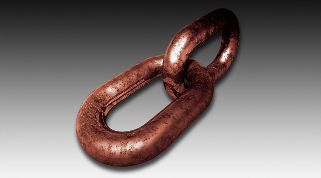 Free chain rusty chain link illustration