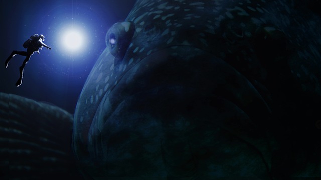 Free catfish big fantasy illustration