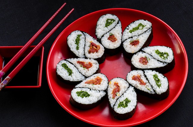 Sushi, Japanisches Essen, Japanisch