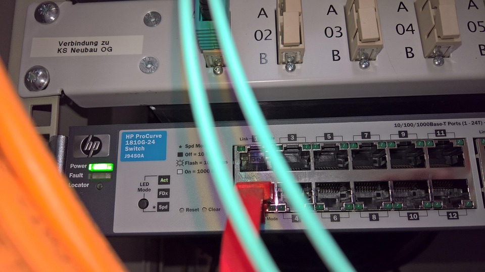 Network Switch Patch Cord Free Photo On Pixabay