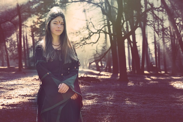 Free Forest Fashion Model photo and picture