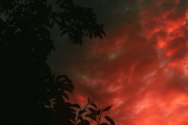 Rød, Natur, Himmel, Dawn, Skumringen