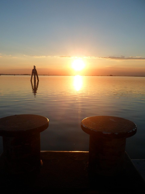 Free Sunset Sea photo and picture