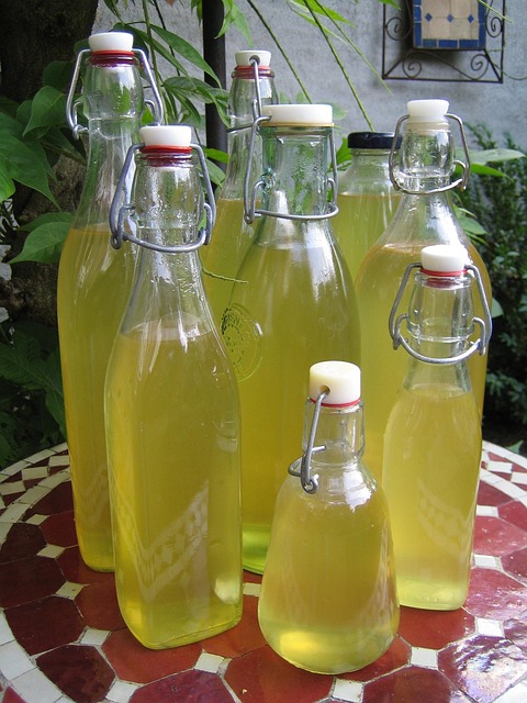 Free Vlierbloesemsiroop Lemonade photo and picture