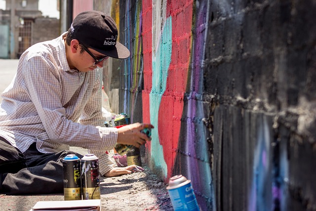 Graffiti, Artiest, Spuitbus, Kunst