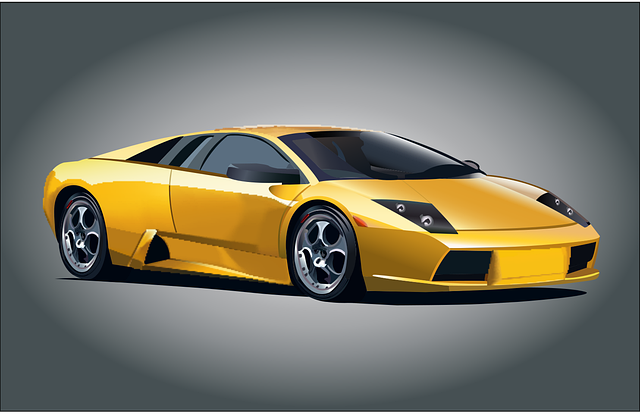 Free lamborghini car auto vector