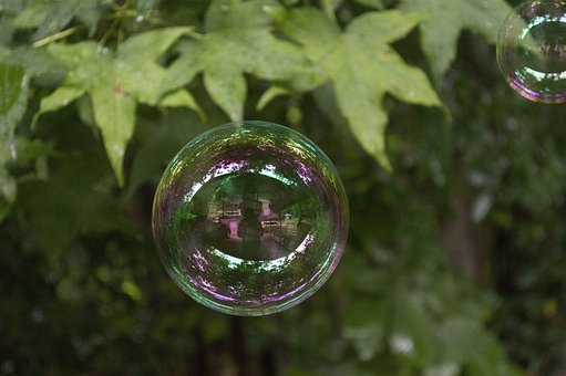 Blase, Reflektierende, Reflexion, Bunt