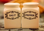 salt and pepper, shakers, salt