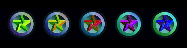 Free star perplexed geometry illustration