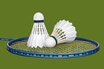 shuttlecock, racket, badminton