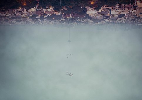 Stadt, Surreal, Foto-Manipulation