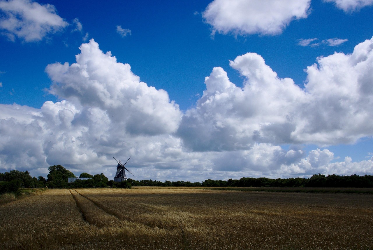 Free Windmill Sky photo and picture