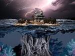 storm, root, lighting