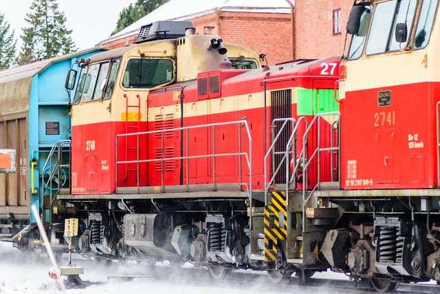 Free Train Winter photo and picture