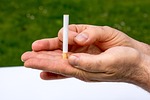 cigarette, non smoking, hands