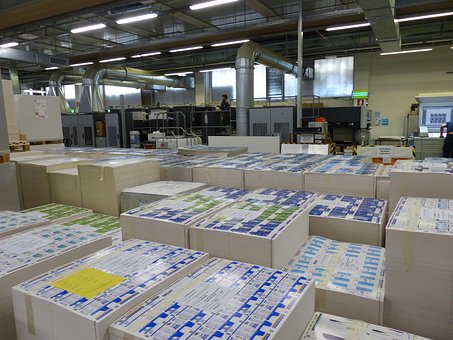 Trykkeri, Paller, Produksjon