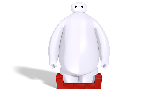 Baymax, Disney Baymax, Robot Blando