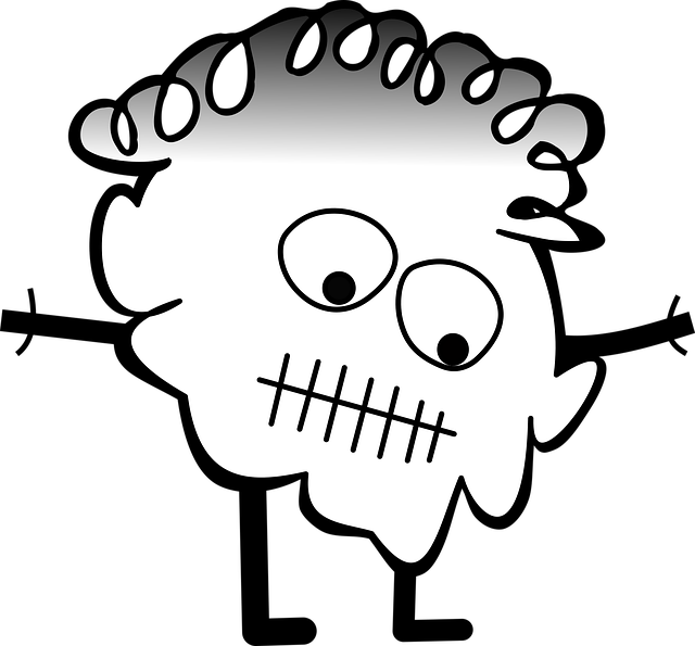 Vector, Monstruo, Dibujos Animados