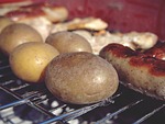 grill party, barbecue, fire