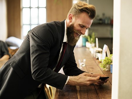 Beard, Break, Business, Cafe, Corporate