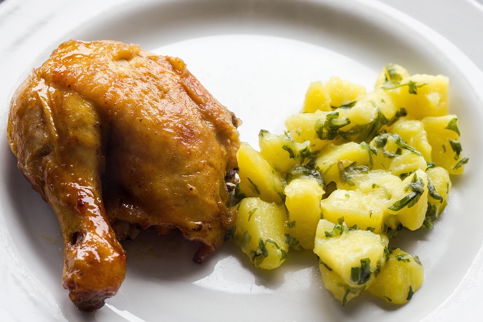 Receta de pollo al horno - fácil de elaborar y muy rico