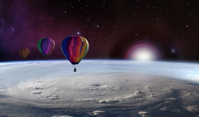 Free balloon captive balloon balloon trip illustration