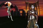 fantasy, druid, stonehenge