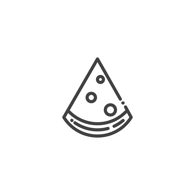 Pizza, Ikona, Jedlo, Rýchlo, Dizajn