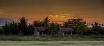 country, in the evening, loneliness