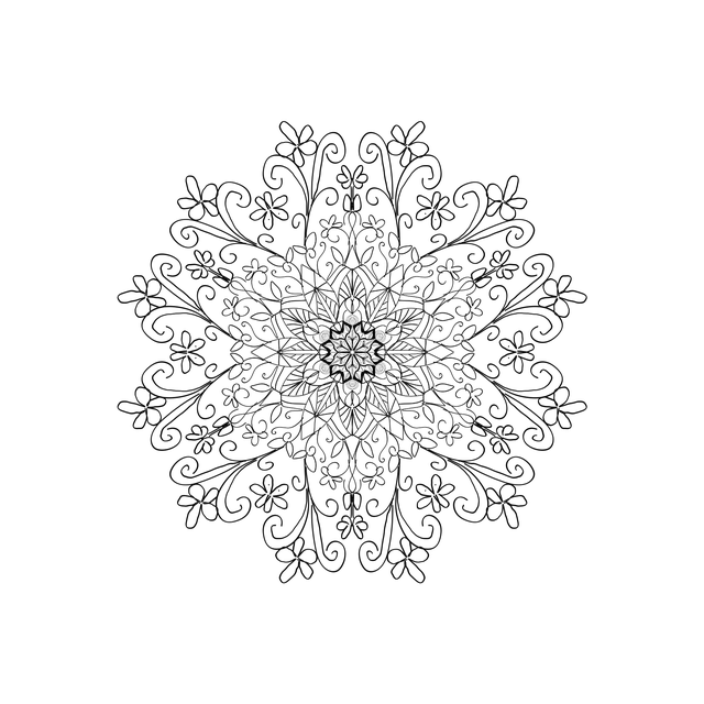 Free mandala power spiritual illustration