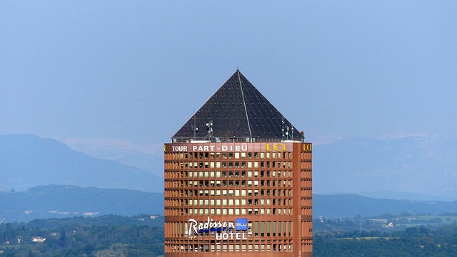 Turm, Part-Dieu, Dach, Bleistift