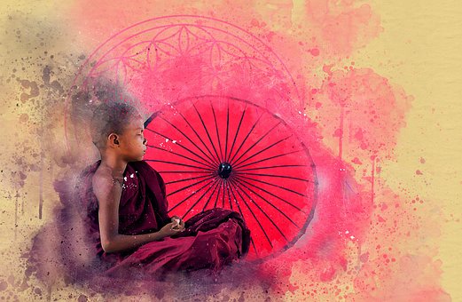 Buddha, Flower Of Life, Meditation