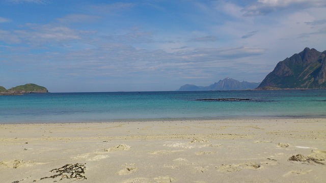 Strand, Eiland, Hemel, Landschap, Zand