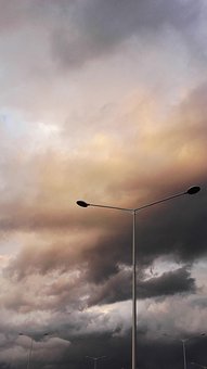 Lantern, Lanterns, Clouds, Cirrus