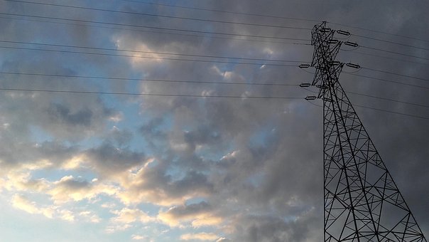 Clouds, Sky, Tower, Current