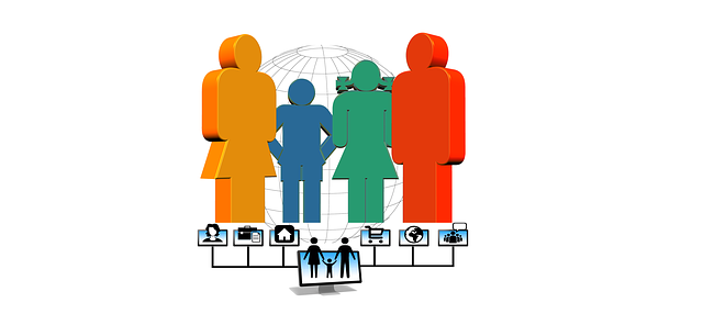 Free family father mother illustration
